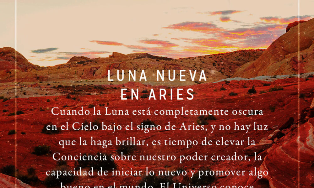 LECTURA | Eclipse Solar Total y Luna Nueva en Aries